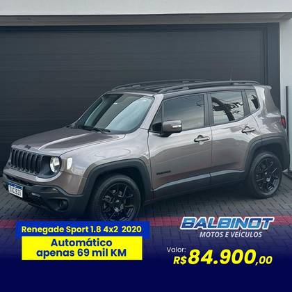 JEEP RENEGADE 1.8 16V FLEX 4P AUTOMÁTICO